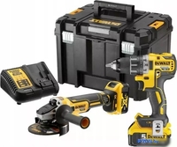 DeWalt DCK2020P2T (шуруповерт, УШМ, кейс) - фото