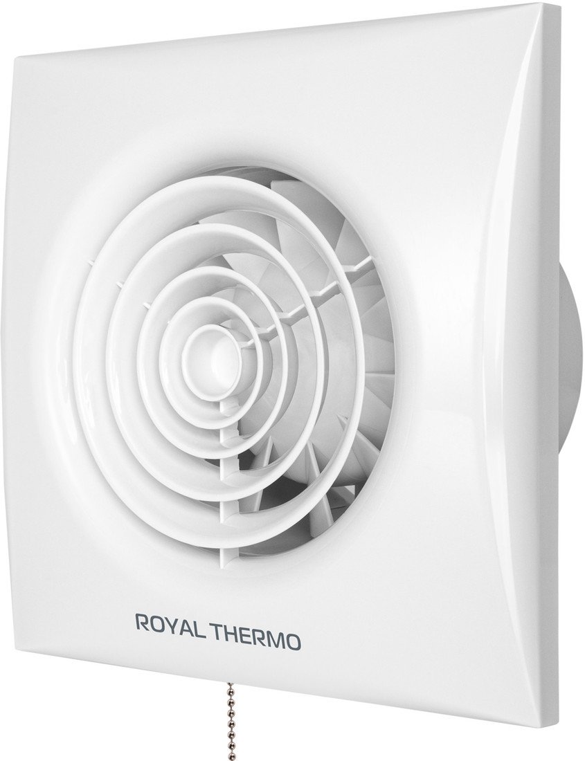 Осевой вентилятор Royal Thermo Sunrise RAFR 120 P с тяговым выключателем Осевой вентилятор Royal Thermo Sunrise RAFR 120 P с тяговым выключателем