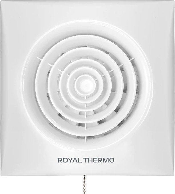 Осевой вентилятор Royal Thermo Sunrise RAFR 120 P с тяговым выключателем Осевой вентилятор Royal Thermo Sunrise RAFR 120 P с тяговым выключателем