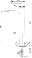 Смеситель Ekko E11802 - фото2