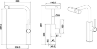Смеситель Ekko E4709 - фото2