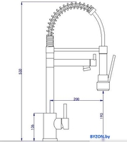 Смеситель Ekko E4802-7 - фото2