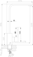 Смеситель Ekko E70803-7 - фото2