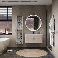 Briz Тумба с умывальником Арно 80 105 03-18080-16 00 БЕЖ - фото2