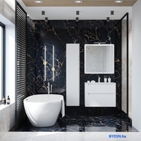 Briz Тумба с умывальником Эстель 70 221 03-18070-16 00 БЕЛ - фото2