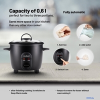 Рисоварка Lauben Rice Cooker 600BC - фото2