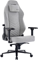 Игровое (геймерское) кресло Evolution TITAN Fabric (серый) - фото