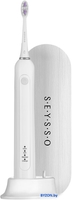 Электрическая зубная щетка Seysso Carbon Basic White (с чехлом) - фото