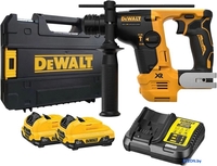 Перфоратор DeWalt DCH072L2 (с 2-мя АКБ 3 Ач, кейс) - фото