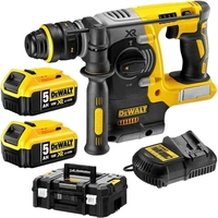 Перфоратор DeWalt DCH273P2T (с 2-мя АКБ 5 Ач, кейс) - фото