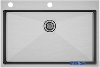 Кухонная мойка Paulmark Vast Edge PM777551-BS - фото