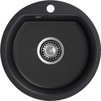 Кухонная мойка GranFest SMART 435 (черный) - фото