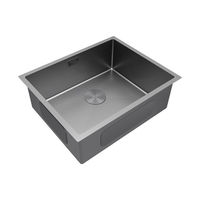 Кухонная мойка Paulmark Next 54 Uni PM215444-MG (серый/серый матовый) - фото2