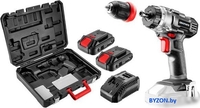 Дрель-шуруповерт GRAPHITE 58G022-SET2 (с 2-мя АКБ, кейс) - фото
