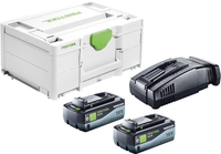 Аккумулятор с зарядным устройством Festool SYS 18V SCA16 (18В/2x8 Ач) - фото