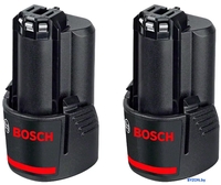 Аккумулятор Bosch GBA 1600A00X7D (12В/2x3 Ah) - фото