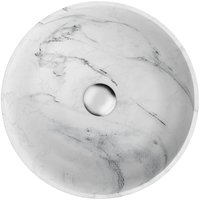 Умывальник Omoikiri Hitomi-WH (Natceramic/marble) - фото