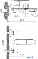 Смеситель Haiba HB60505-3 - фото2