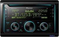 USB-магнитола Pioneer FH-S725BT - фото