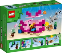 Конструктор LEGO Minecraft 21247 Дом аксолотля - фото2