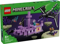 Конструктор LEGO Minecraft 21264 Эндер-Дракон и Корабль Края - фото