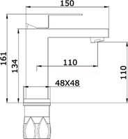 Смеситель Vieir V363511-G - фото2