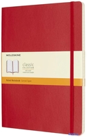 Ежедневник Moleskine Classic Soft Xlarge 431021 (красный) - фото