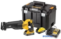 Сабельная пила DeWalt DCS386H2T (с 2-мя АКБ, кейс) - фото