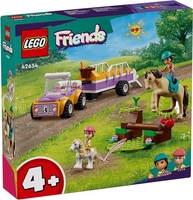 Конструктор LEGO Friends 42634 Трейлер с лошадьми и пони - фото