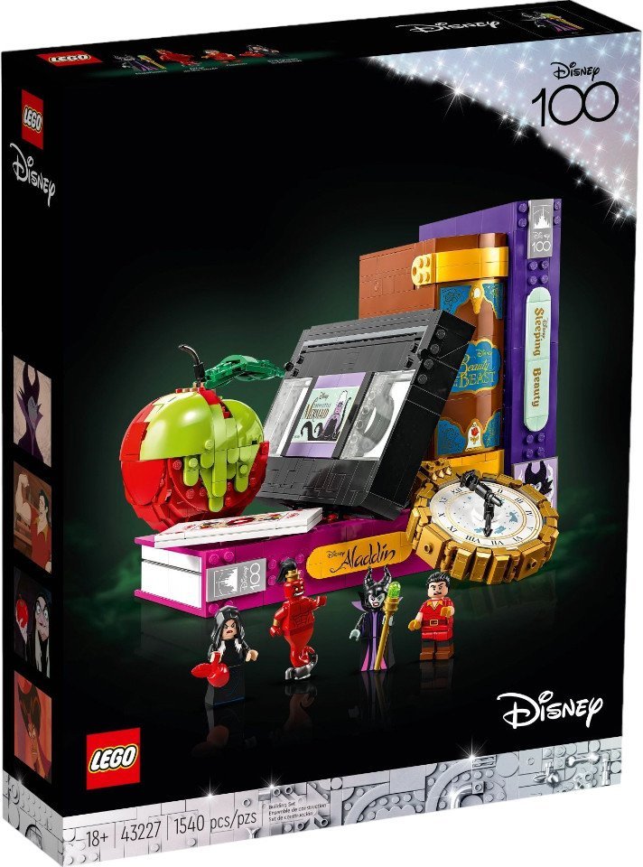 Конструктор LEGO Disney 43227 Иконы злодеев Конструктор LEGO Disney 43227 Иконы злодеев