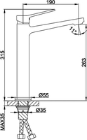 Смеситель FRAP F1061-2 - фото2