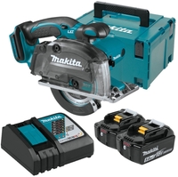 Дисковая (циркулярная) пила Makita DCS552RTJ (с 2-мя АКБ) - фото