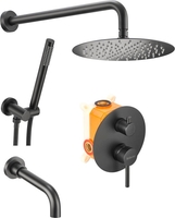 Душевая система Milacio Ultra 150 MCU.150.MB - фото