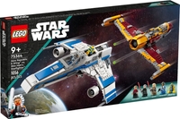 Конструктор LEGO Star Wars 75364 Истребитель E-wing против истребителя Шин Хати - фото