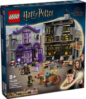 Конструктор LEGO Harry Potter 76439 Магазины Олливандера и мадам Малкин - фото