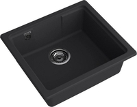 Кухонная мойка GranFest Urban GF-UR-4550 (черный) - фото2