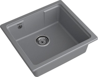 Кухонная мойка GranFest QUARZ GF-UR-4550 (темно-серый) - фото2