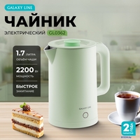 Электрический чайник Galaxy Line GL0362 (фисташковый) - фото2