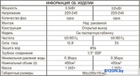 Проточный электрический водонагреватель-кран Atmor Classic 501 5 KW tap - фото2