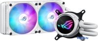 Жидкостное охлаждение для процессора ASUS ROG Strix LC III 240 ARGB White Edition - фото