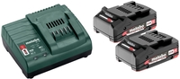 Аккумулятор с зарядным устройством Metabo 685161000 (18В/2x2 Ah + 12-18В ) - фото