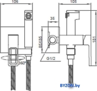 Смеситель Gappo G7217-3 - фото2