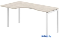 Стол Norden 140x90x75 SG.231.OL.44.WH.L (белый/дуб светлый) - фото