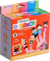 Развивающая игра Zabiaka IQ Говорим о семье 10361416 - фото