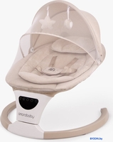 Детские шезлонги и качалки Amarobaby Teddy Swing AB24-22TED/03 (бежевый) - фото2