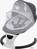 Детские шезлонги и качалки Amarobaby Teddy Swing AB24-22TED/09 (черный) - фото2