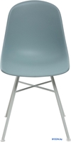Стул M-City Bonnie 292-CPP DHF292CPPIBLUE41WHT01 (холодный голубой/белый) - фото2