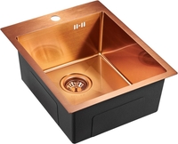 Кухонная мойка Emar EMB-128A PVD Nano Coppery - фото