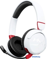 Наушники HyperX Cloud Mini Wireless (белый) - фото