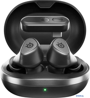 Наушники SteelSeries Arctis GameBuds (для PlayStation, черный) - фото